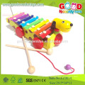 Popular Musical Kids Wooden Toys,New Dog Design 8 Xylophone , Musical Toys Music Instruments